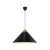 Lampa wisząca czarna z drewnianym akcentem Kinto NO2520083003 - Design for The People
